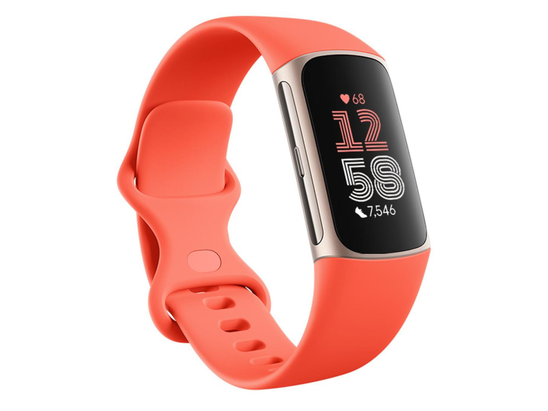Google Fitbit Charge 6 koralowy